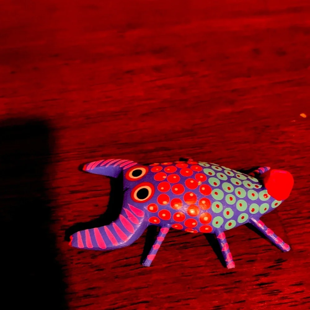 Colorful Fish-Shaped Pet Toy, one of a kind! Handmade made!